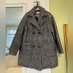 Mango kids jacket in size 6 houndstooth